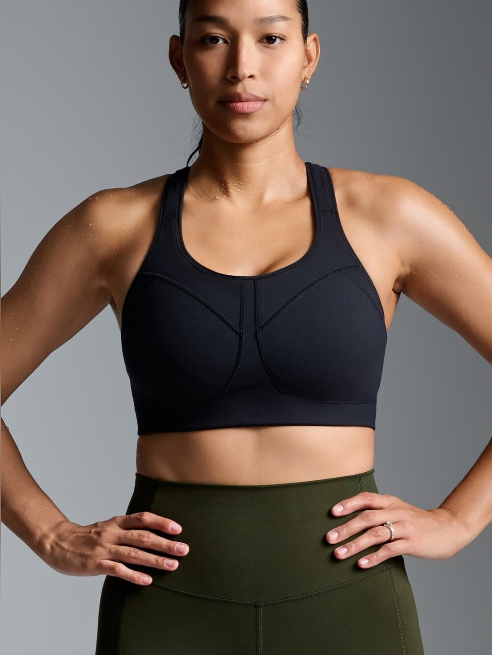 LNDR Locked + Loaded Bra Black 34D New No Tags